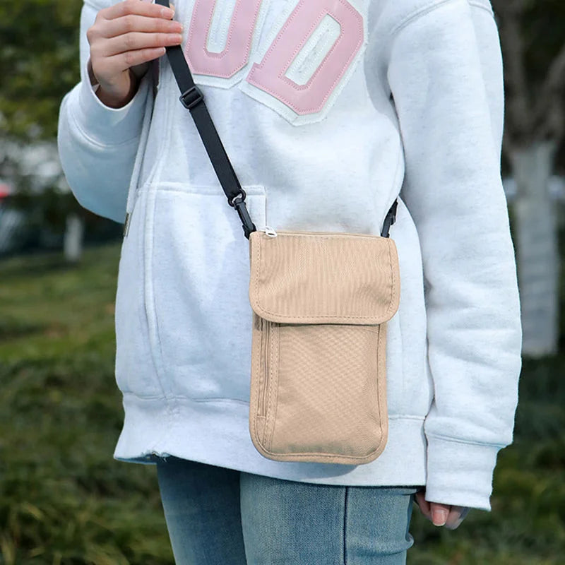 Multifunctional Anti-theft Travel Document Bag