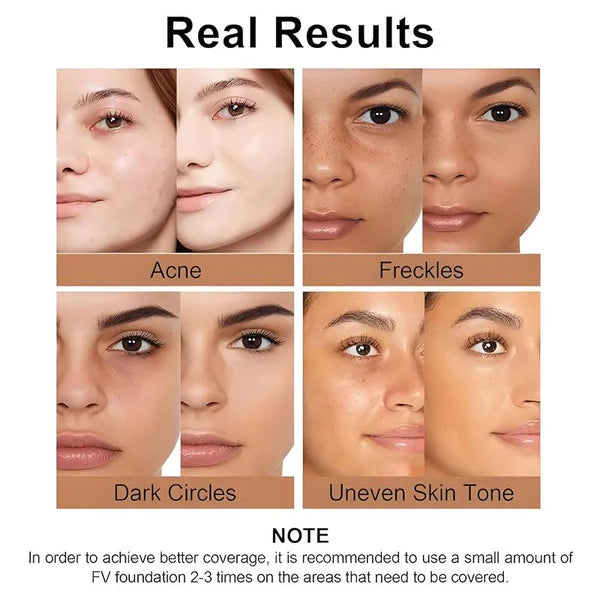 Red Ginseng and Birds Nest Polypeptide Skin Nourishing Liquid Foundation