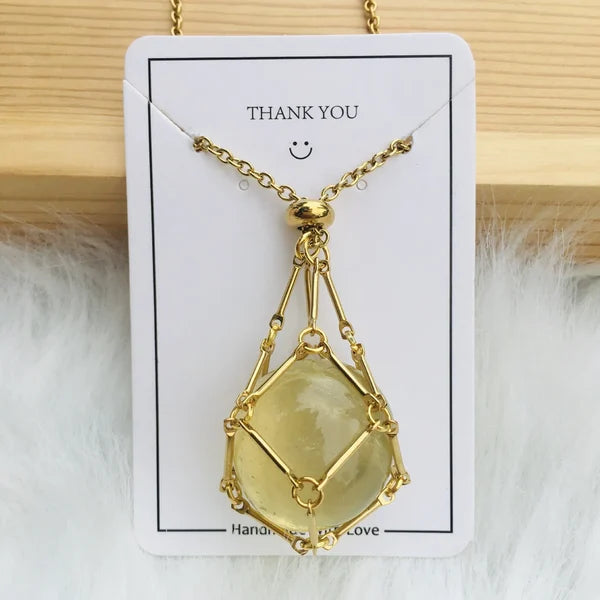 🎁2024 Crystal Stone Holder Necklace🎁