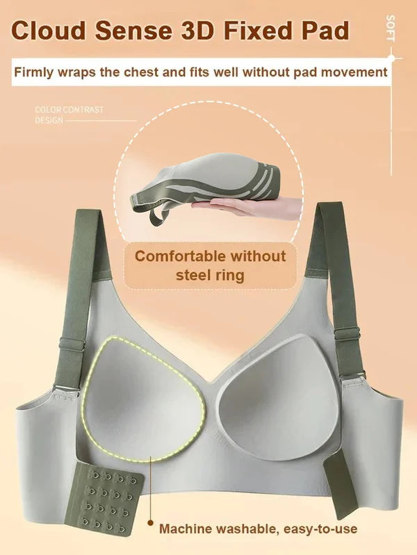 🎁Super gather bra | Wireless Push-up Bra