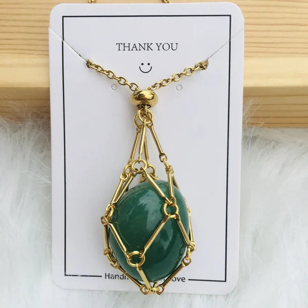 🎁2024 Crystal Stone Holder Necklace🎁