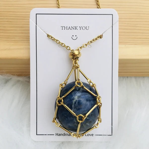 🎁2024 Crystal Stone Holder Necklace🎁