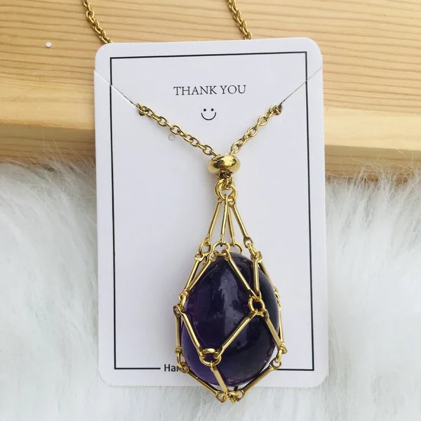 🎁2024 Crystal Stone Holder Necklace🎁
