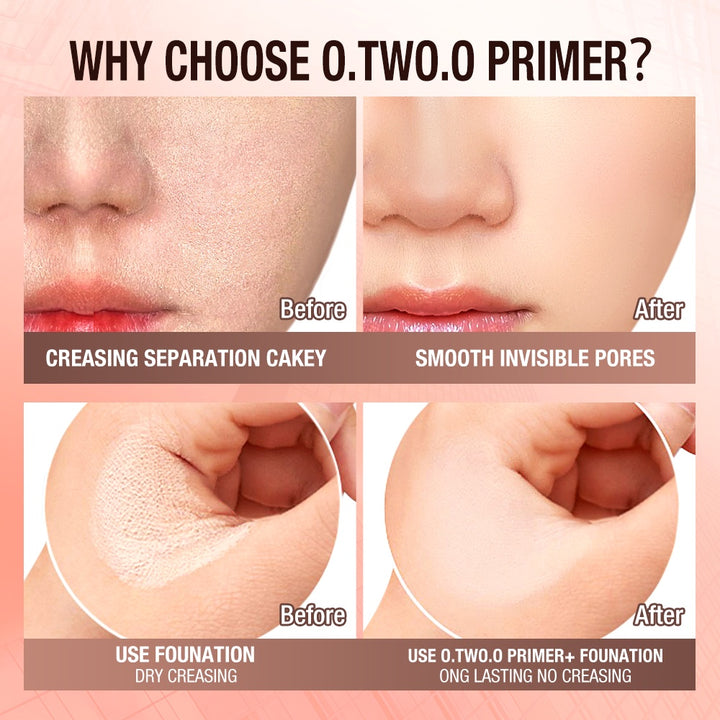O.Two.O Base Makeup Cream Invisible Pore Foundation