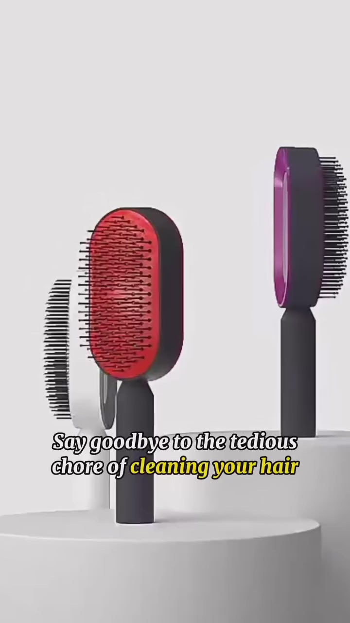 Self Cleaning Hair Brush