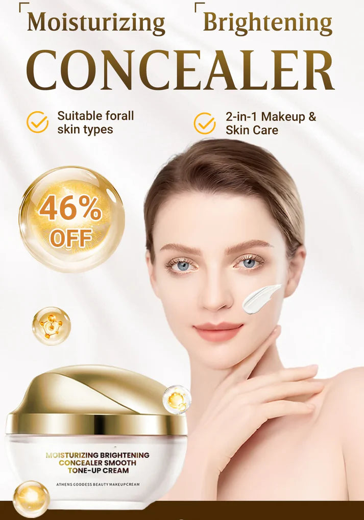 Moisturizing Brightening Concealer Smooth Tone-Up Cream ✨