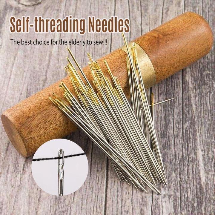 Self threading Needles