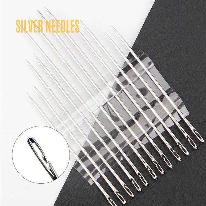 Self threading Needles