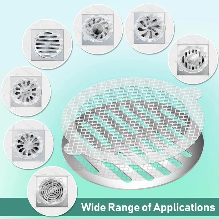 30 Pack Disposable Shower Drain Hair Catcher