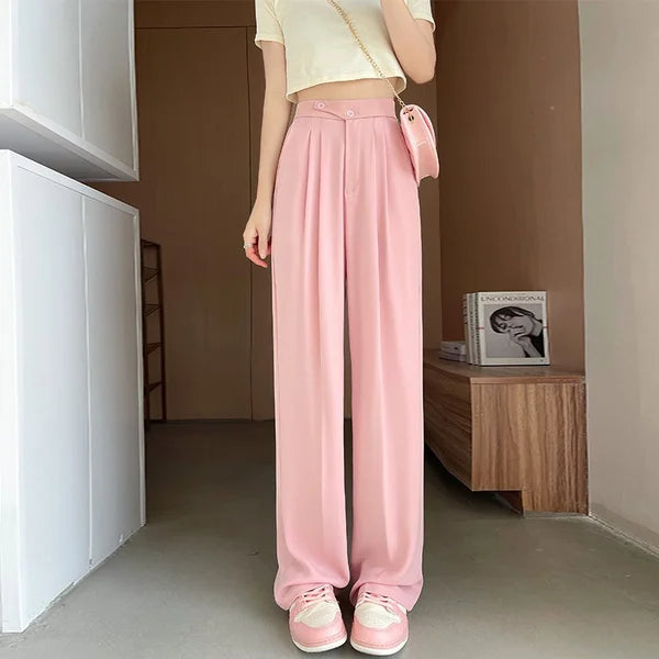 Womans Casual Full Length Loose Pants
