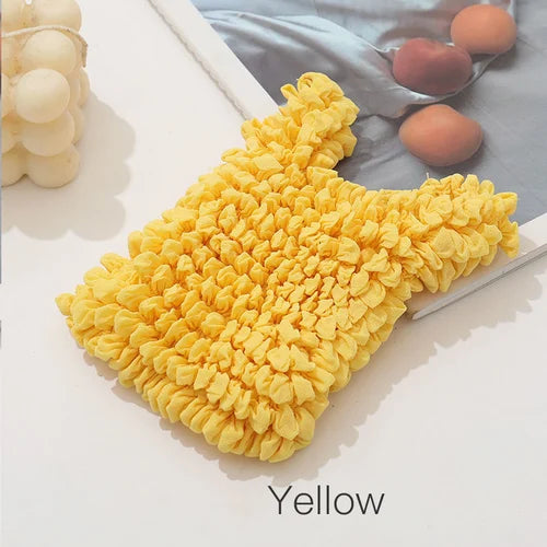Magic stretch bag pleated bag