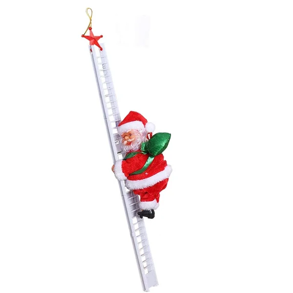 Electric Climbing Santa