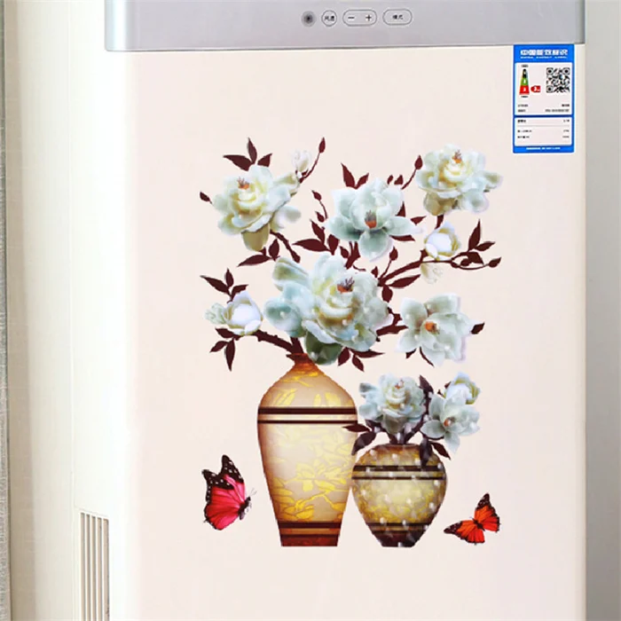 3D Vase Sticker