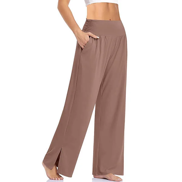 Womens Wide Leg Casual Loose Yoga Sweatpants