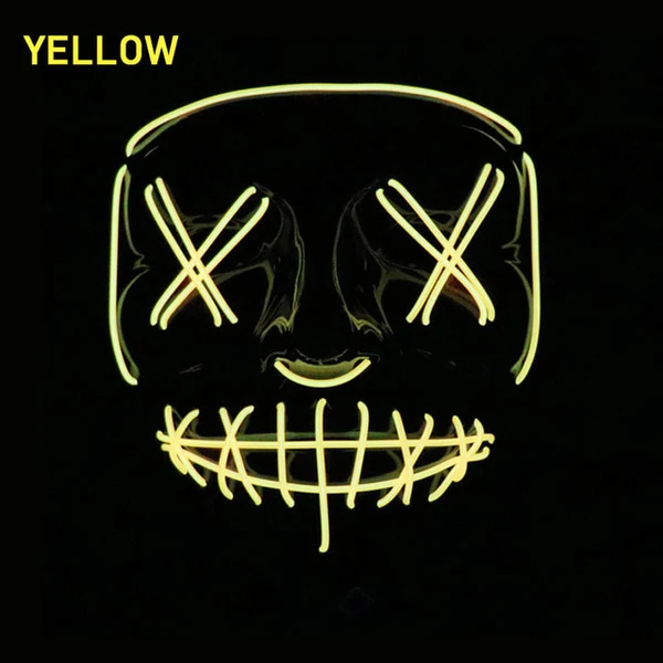 Led Halloween Purge Mask