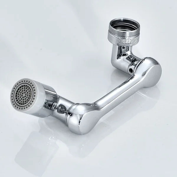 Rotating 1080° robotic arm faucet