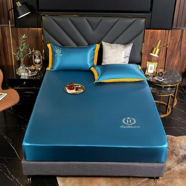 Summer Silky Ice Silk Mattress Cover