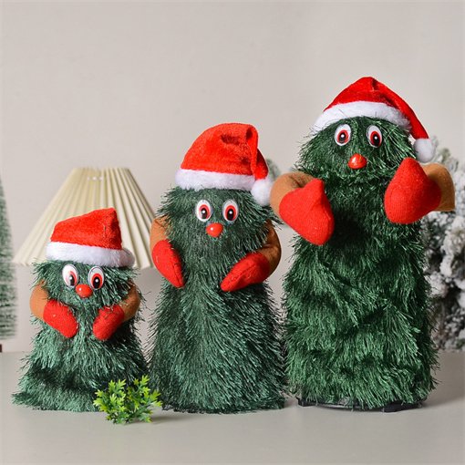 Dancing Christmas Tree Family