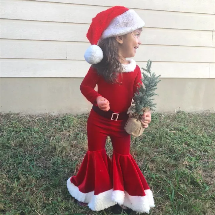 Santa Baby Christmas Theme Holiday Bell Set