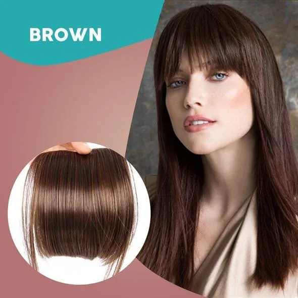 Seamless 3D Clip In Bangs Hair Extensions