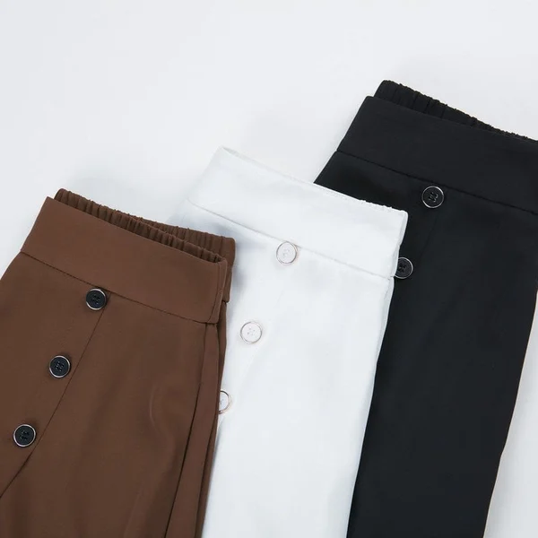 Stylish Pleated Wide Leg Pants