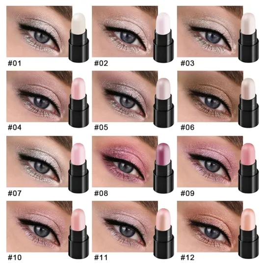 12 Colors Eye Shadow Pen