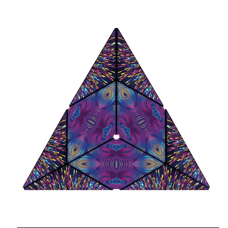 CHANGEABLE MAGNETIC MAGIC CUBE