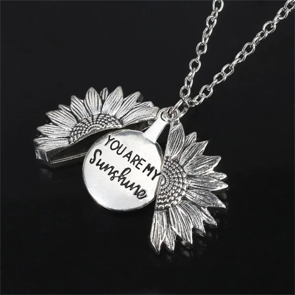 🔥🌞"You Are My Sunshine" Sunflower Necklace🌻