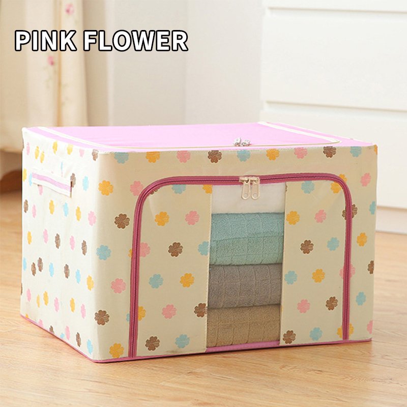 Multifunctional folding closet storage box