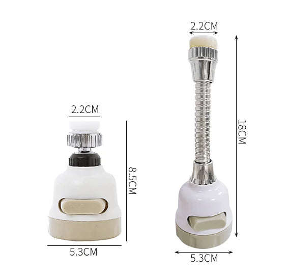 360 Degree Rotating Kitchen Shower Faucet