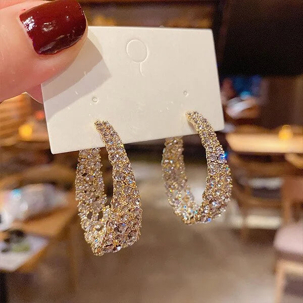 Fashion Oval Earrings