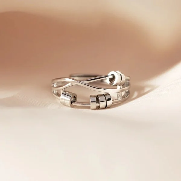 Enamel Fidget Ring