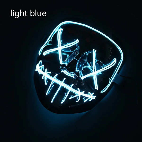 Led Halloween Purge Mask