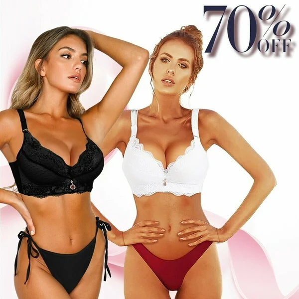 Ultimate Lift Stretch Full Figure Seamless Lace Support Bra