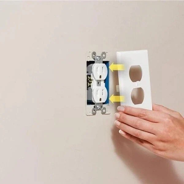 Outlet Wall Plate With Night Lights