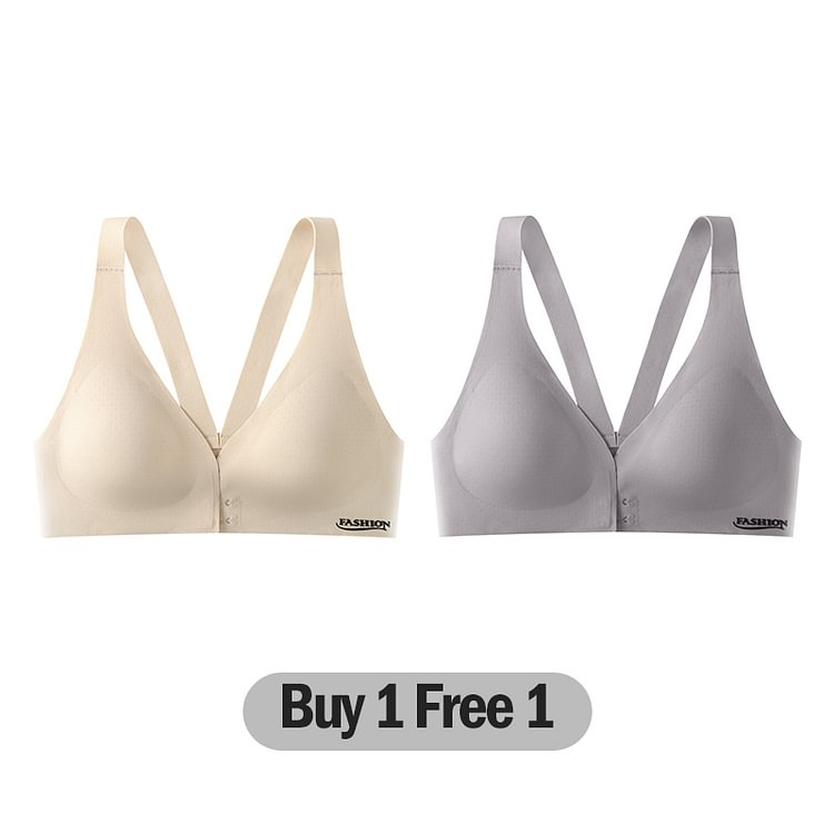 2024 New Front Buckle Wireless Bra