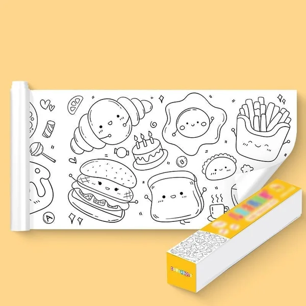 Childrens Drawing Roll