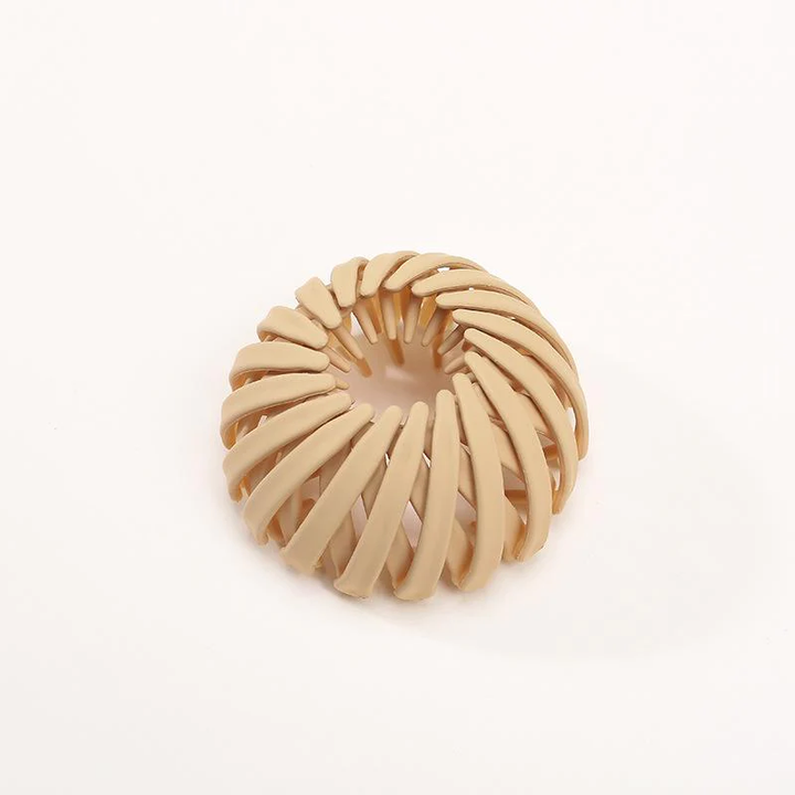 Simple Hair Styling Birds Nest Plate Hairpin