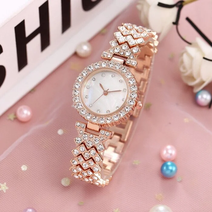 Shining 5A Cubic Zircon Watch