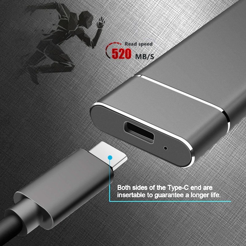 6TB 8TB 4TB 2TB Ultra Speed External SSD  Portable  Large Capability Mobile Solid State Drive for Laptops Desktop
