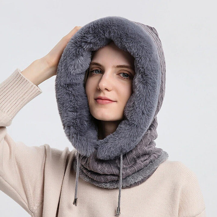 Winter Knit Set Unisex Warm Wind Proof Cap