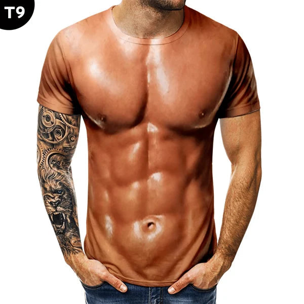 MUSCLE TATTOO All Over Print T Shirt