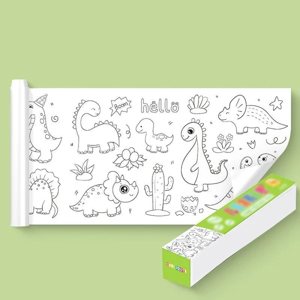 Childrens Drawing Roll