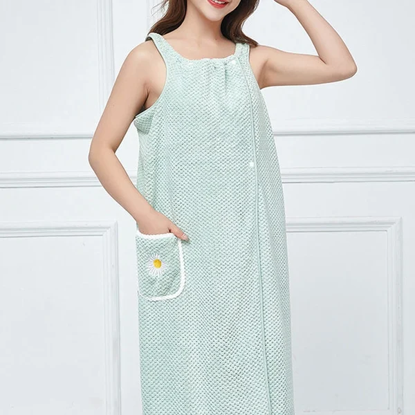 Quick Dry Absorb Water Wearable Bathrobes