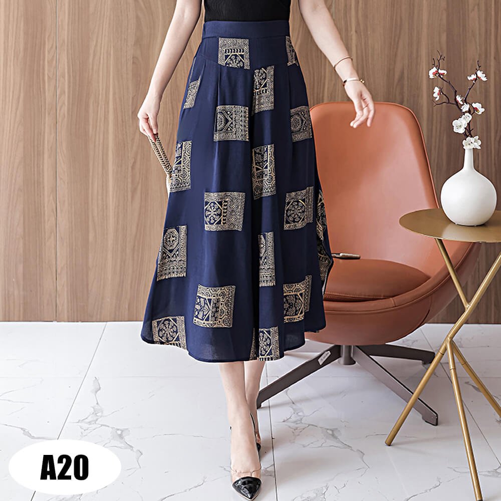Womens High Waist Casual Wide Leg Pants