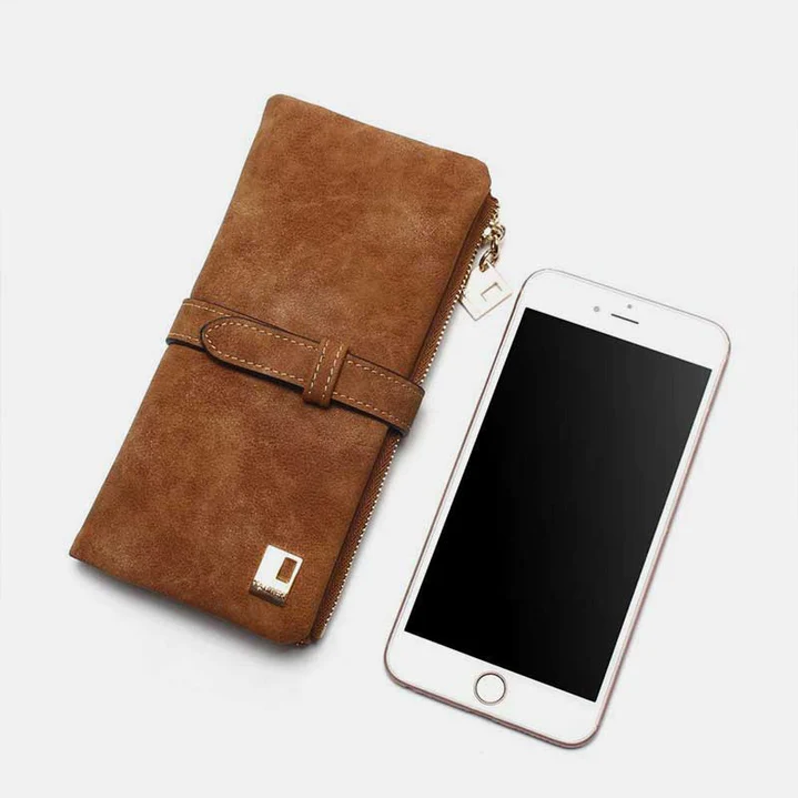 Lightweight Vintage Large Capacity Long Wallet