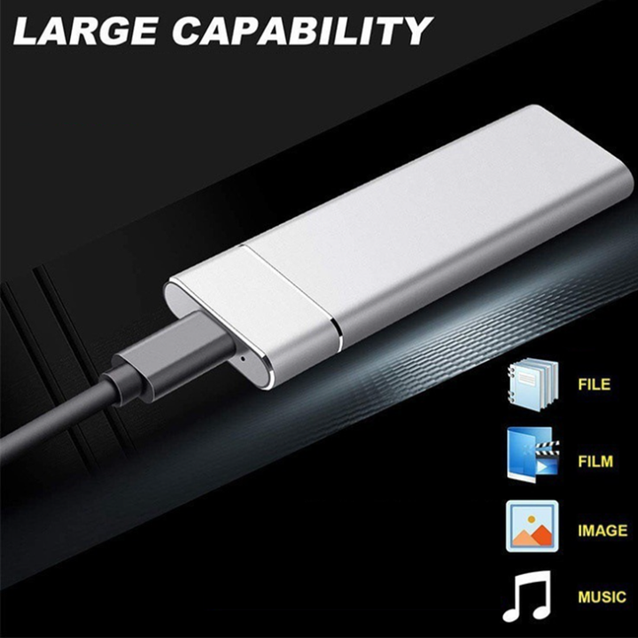 6TB 8TB 4TB 2TB Ultra Speed External SSD  Portable  Large Capability Mobile Solid State Drive for Laptops Desktop