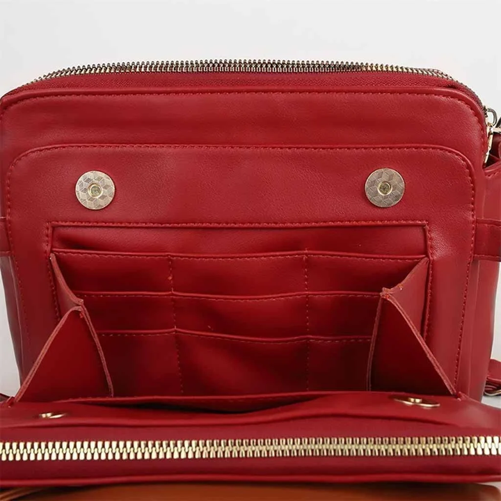 Crossbody Leather Shoulder Bags and Clutches