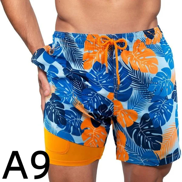 Double layer beach pants