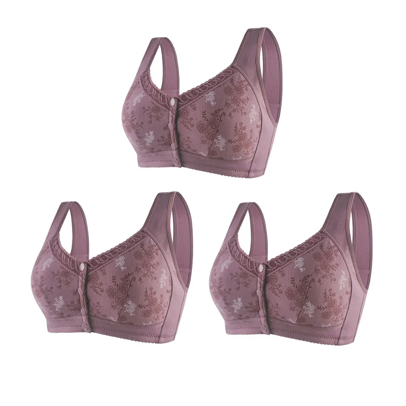 Cotton Front Closure Bra